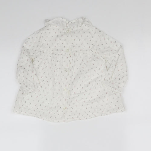 pre worn  White Houndstooth  Fit & Flare  Size 12-18 Months