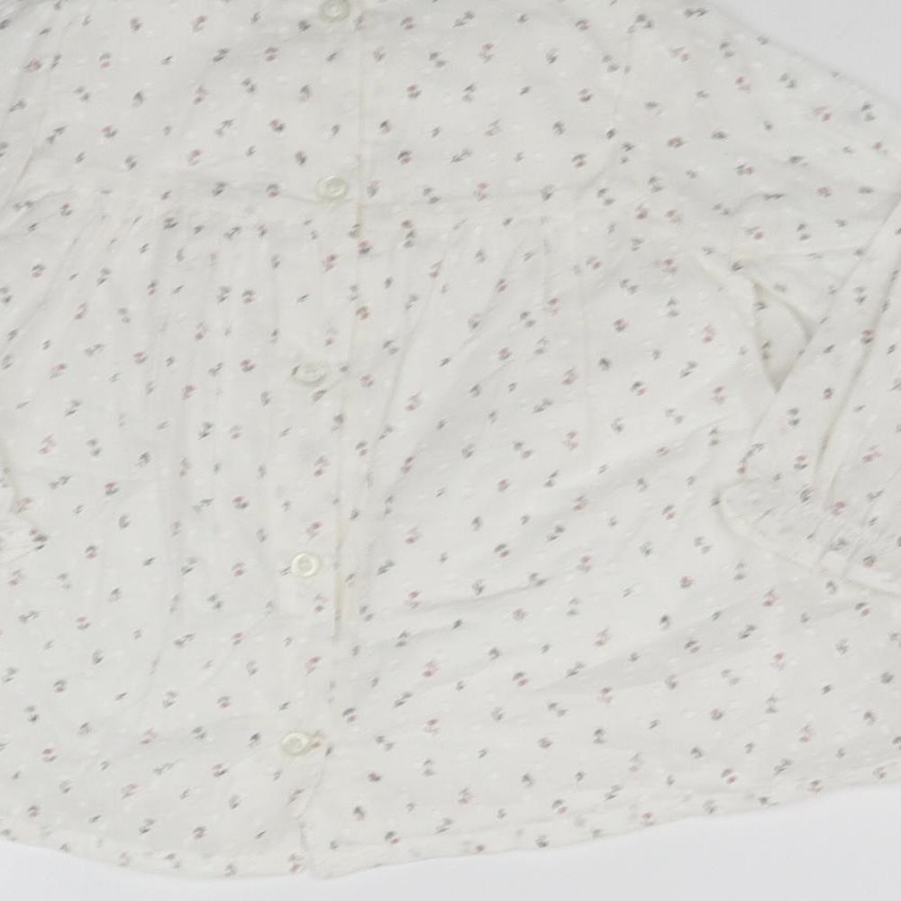 pre worn  White Houndstooth  Fit & Flare  Size 12-18 Months