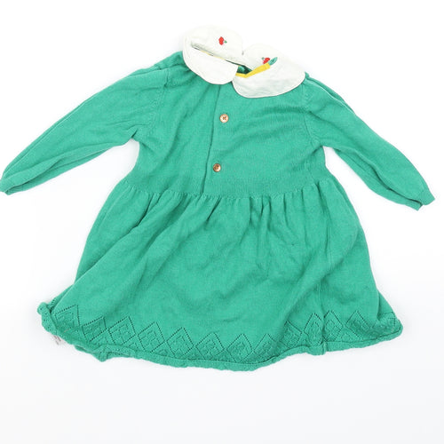 pre worn  Green   Fit & Flare  Size 6-9 Months