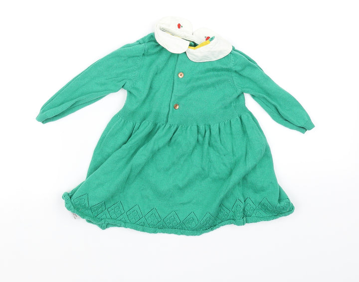 pre worn  Green   Fit & Flare  Size 6-9 Months
