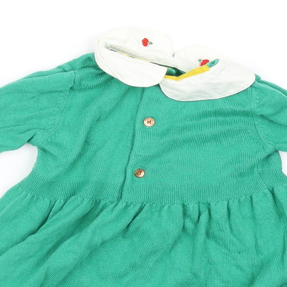 pre worn  Green   Fit & Flare  Size 6-9 Months
