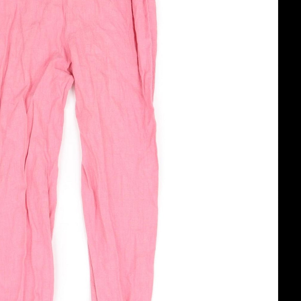 pre worn Girls Pink   Jegging Trousers Size 3-4 Years