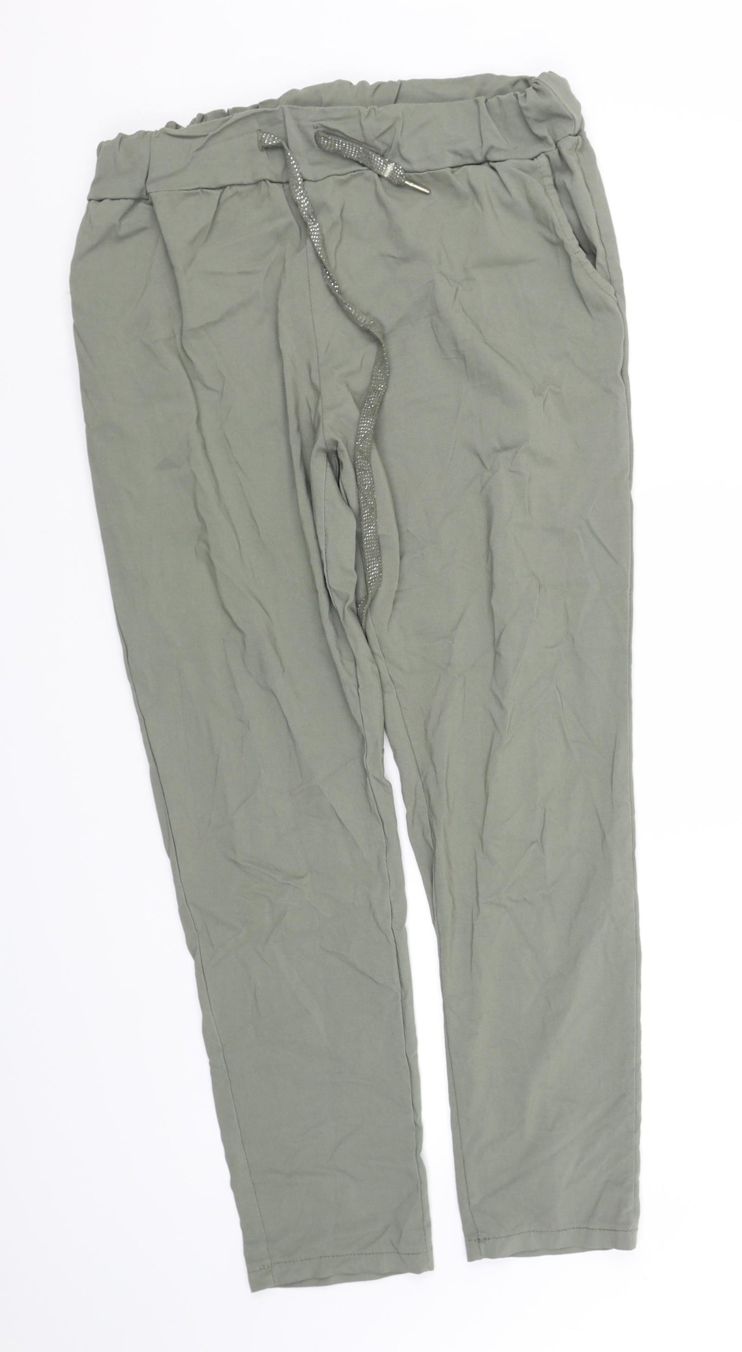 blue vanilla  Womens Green   Trousers  Size 12 L30 in