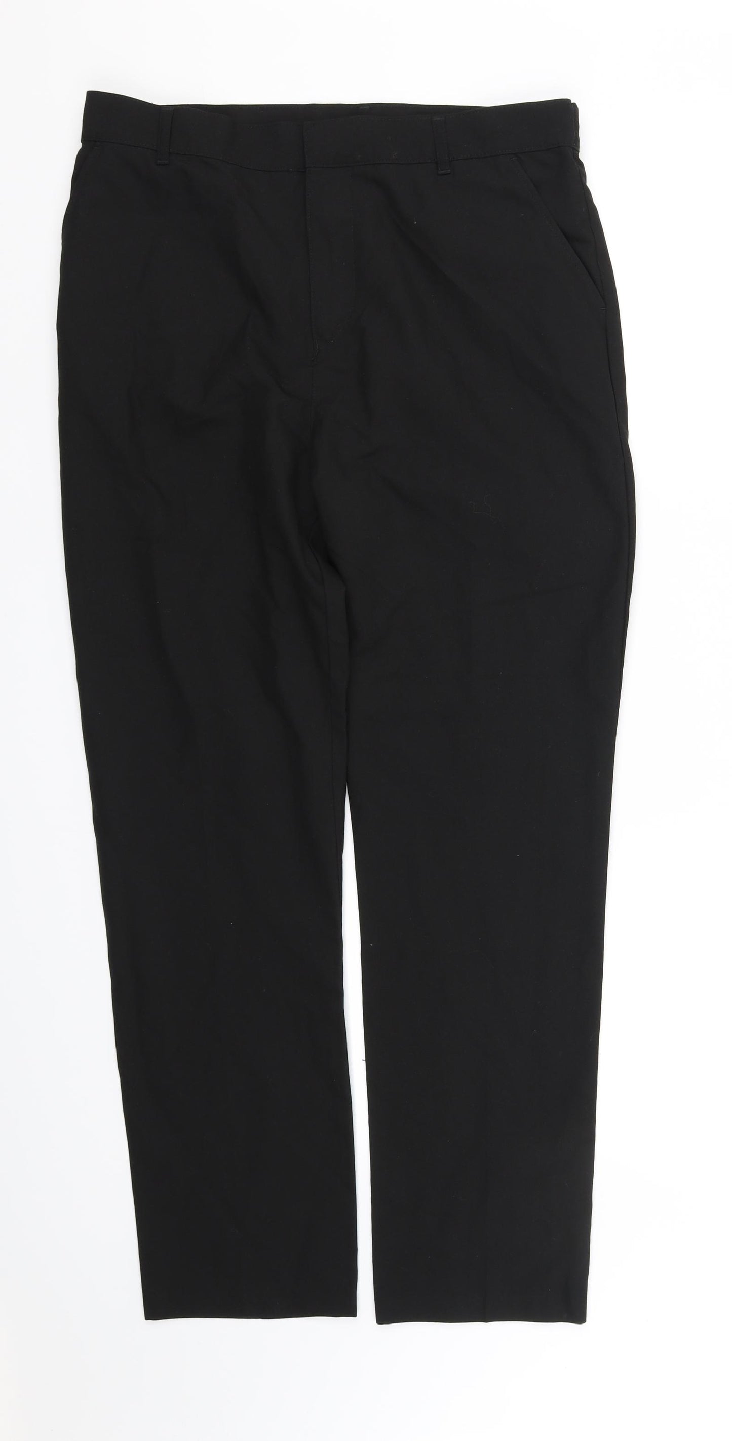 F&F Boys Black   Jegging Trousers Size 15-16 Years