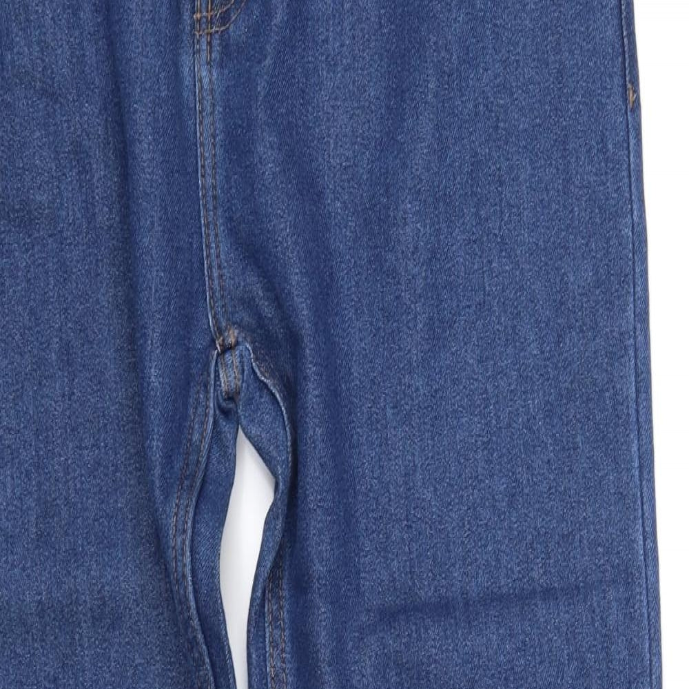 Denim  Co Mens Blue   Straight Jeans Size L L34 in