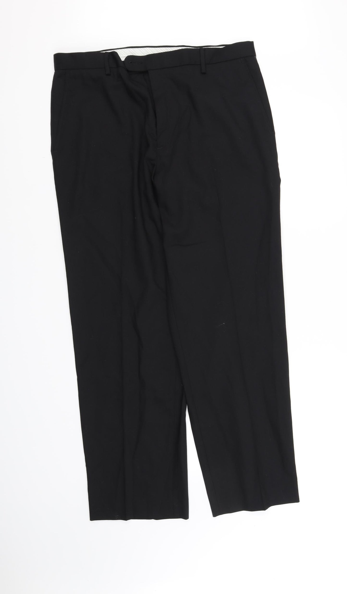 pre worn Mens Black   Trousers  Size L L32 in