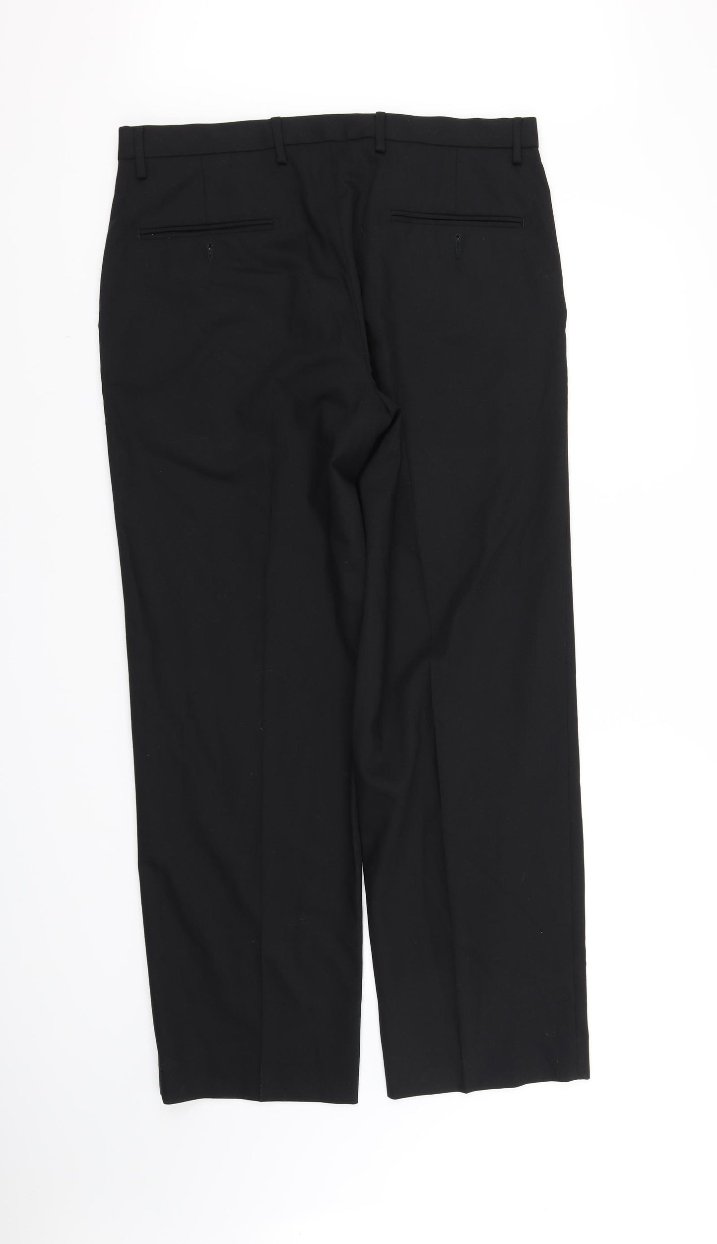 pre worn Mens Black   Trousers  Size L L32 in