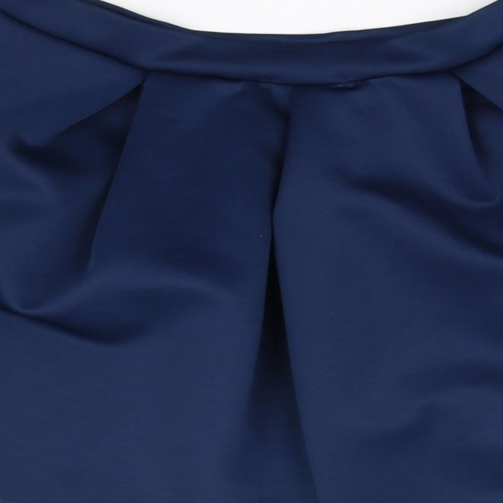 Boohoo Womens Blue   Mini Skirt Size 14