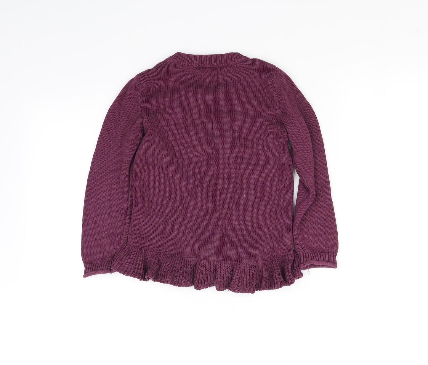 TU Girls Purple   Pullover Jumper Size 3-4 Years
