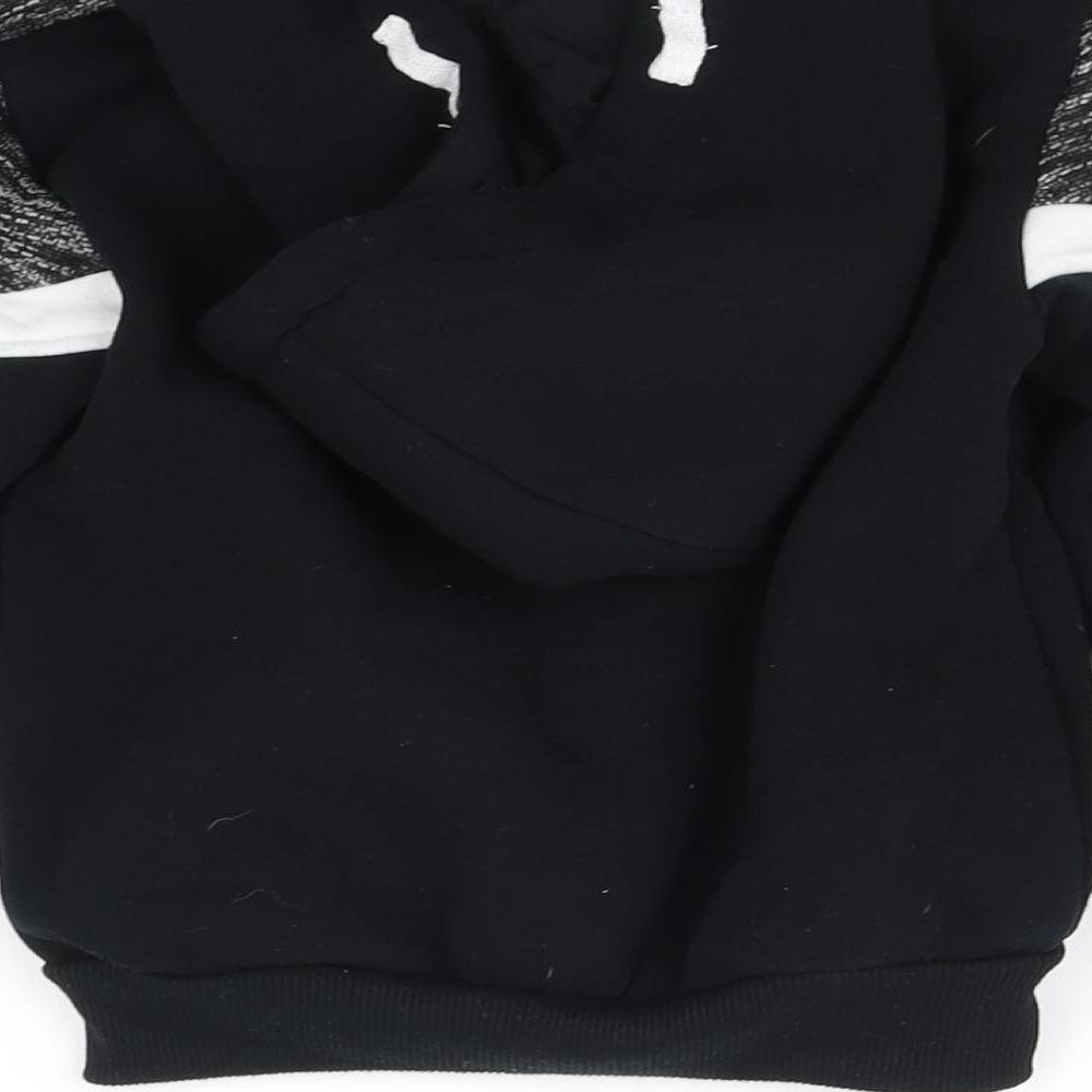 Nike Boys Black   Pullover Hoodie Size 6-7 Years