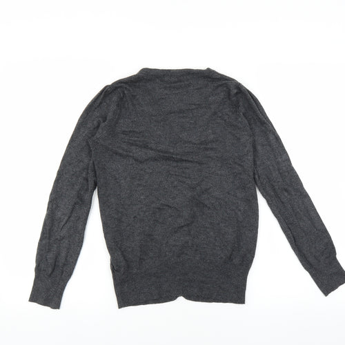 Marks and Spencer Womens Grey   Cardigan Jumper Size 8