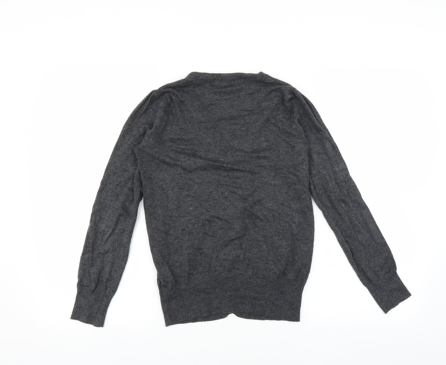 Marks and Spencer Womens Grey   Cardigan Jumper Size 8