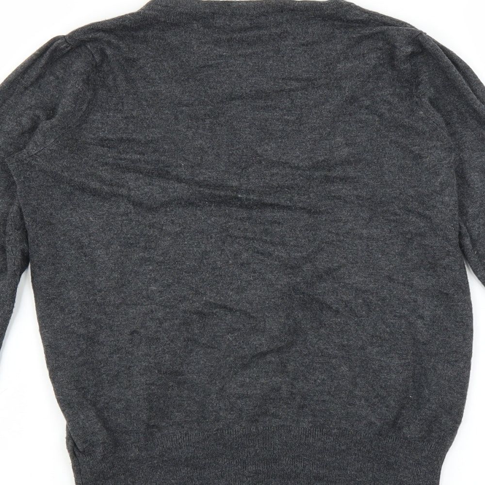 Marks and Spencer Womens Grey   Cardigan Jumper Size 8