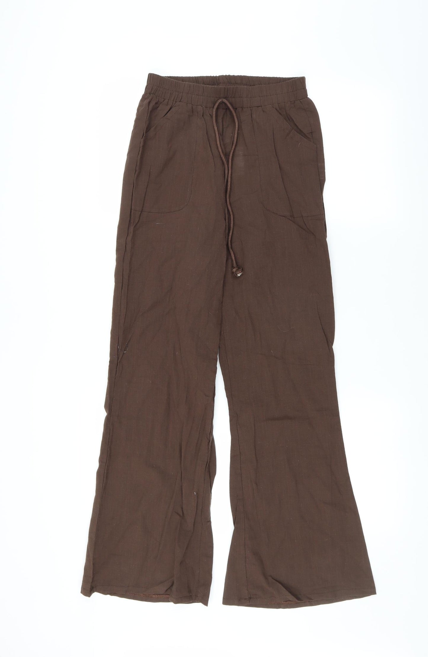 Celmia Womens Brown   Trousers  Size S L27 in - Bootcut