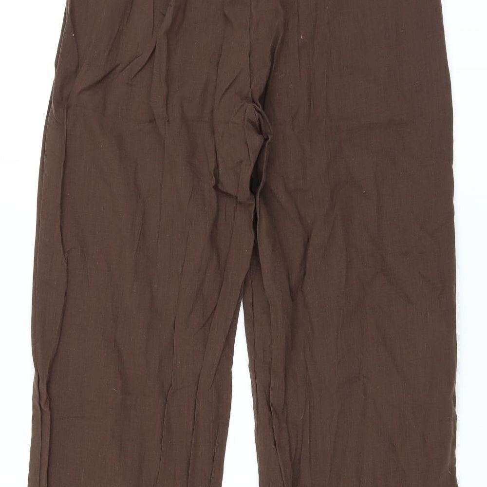 Celmia Womens Brown   Trousers  Size S L27 in - Bootcut