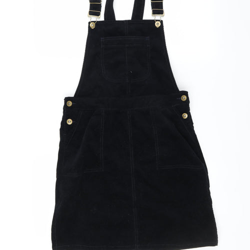 Sainsburys Womens Blue  Corduroy Pinafore/Dungaree Dress  Size 10