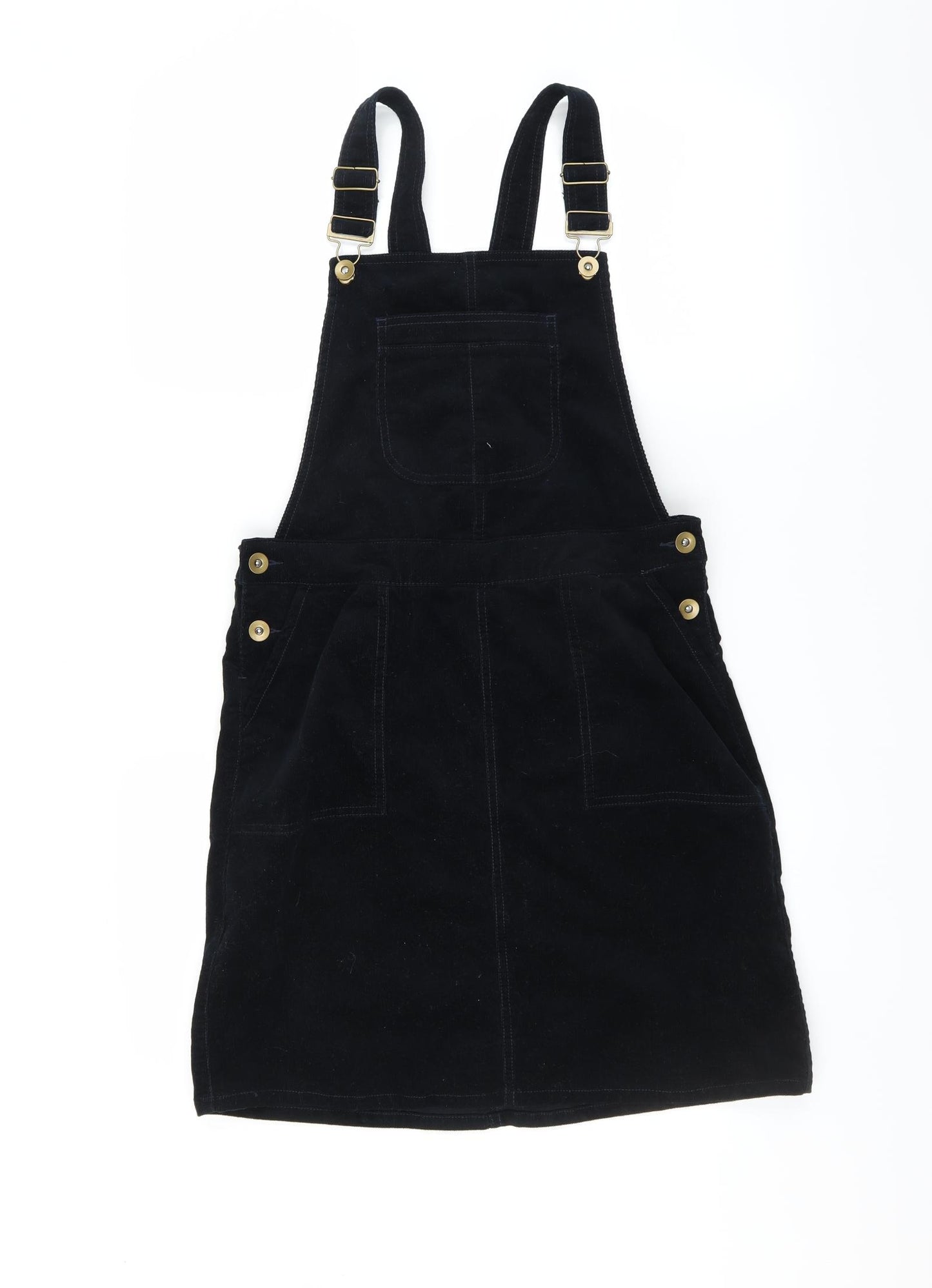 Sainsburys Womens Blue  Corduroy Pinafore/Dungaree Dress  Size 10