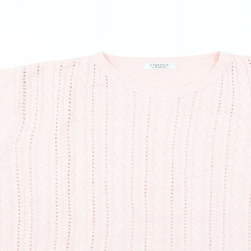Berketex Womens Pink   Pullover Jumper Size 14