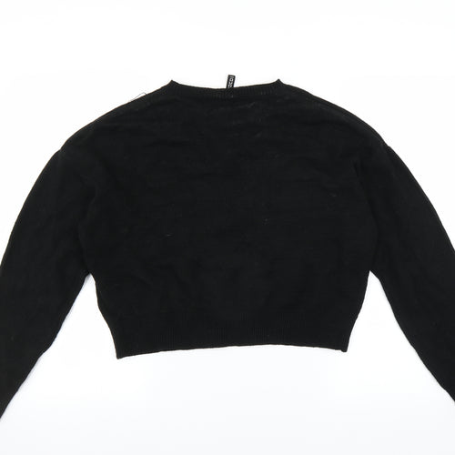 Divided by H&M Womens Black   Pullover Jumper Size M