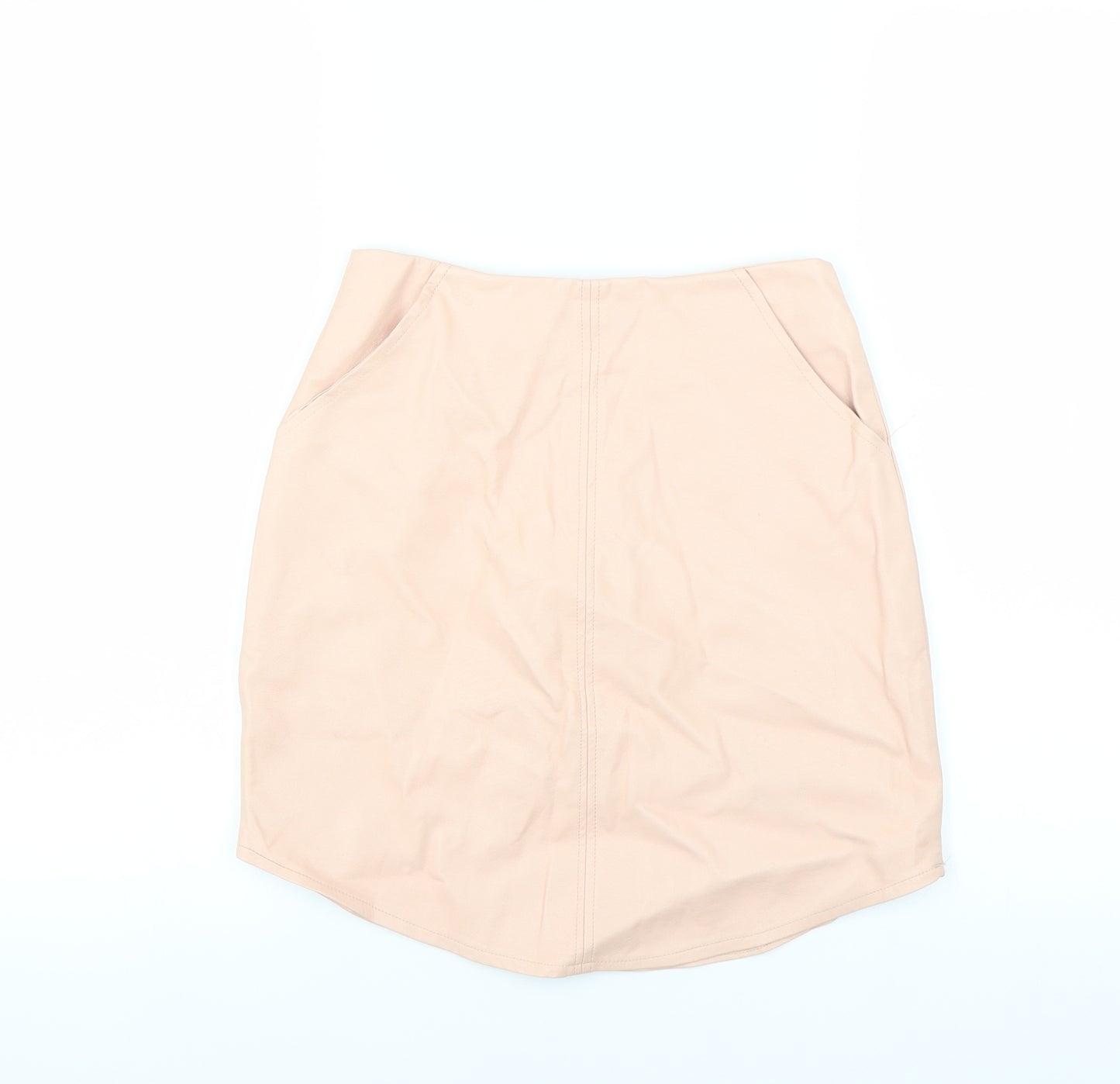 Missguided Womens Pink   Straight & Pencil Skirt Size 4