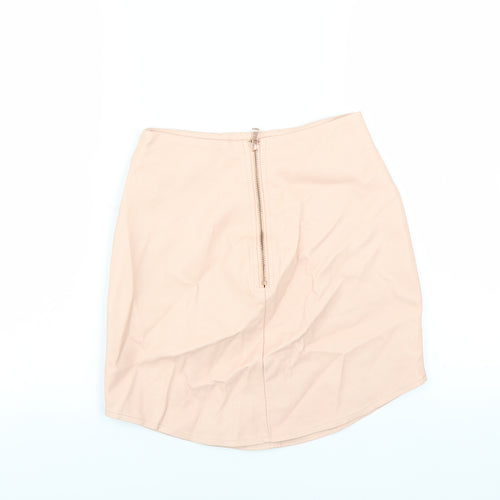 Missguided Womens Pink   Straight & Pencil Skirt Size 4