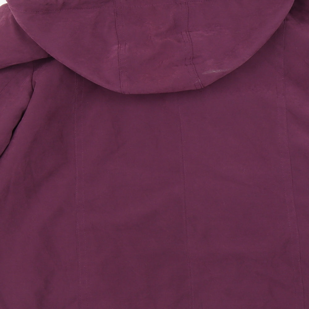 ISLE Womens Purple   Jacket Coat Size 14