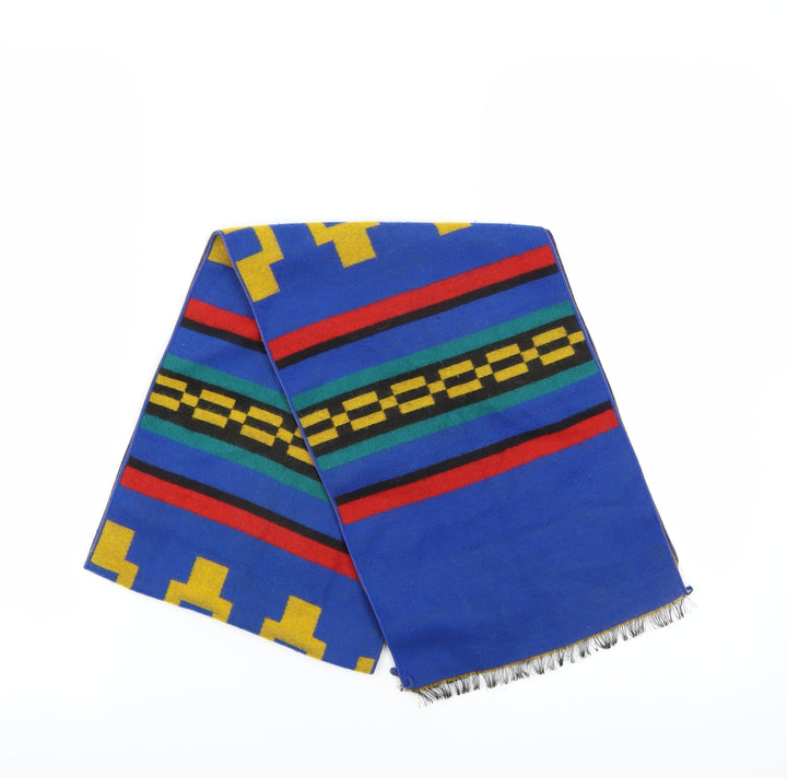 Preworn Unisex Blue   Scarf  One Size