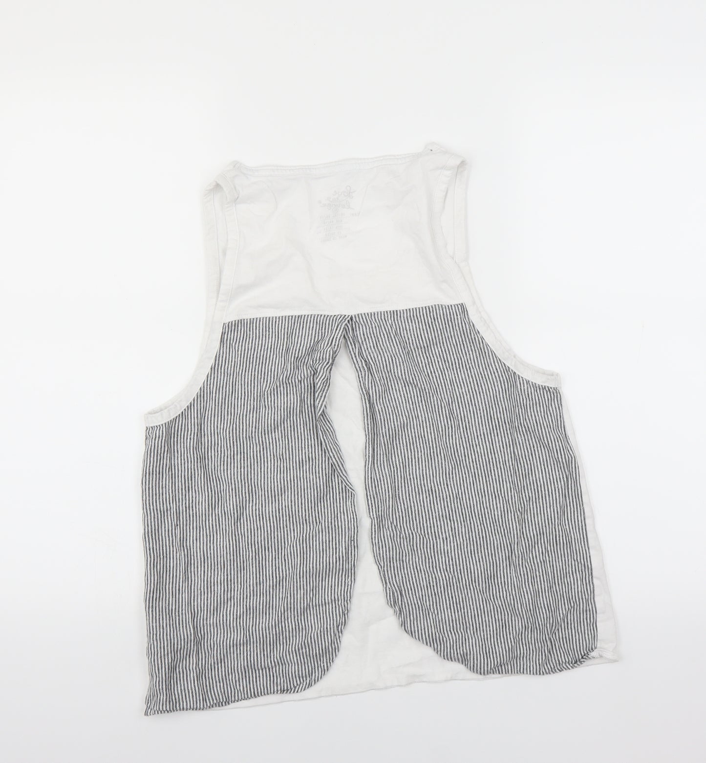 love to lounge Womens White Solid  Top Pyjama Top Size 18