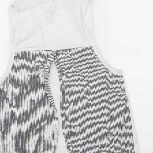 love to lounge Womens White Solid  Top Pyjama Top Size 18