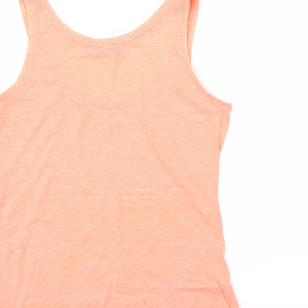 F&F Womens Orange   Basic Tank Size 8