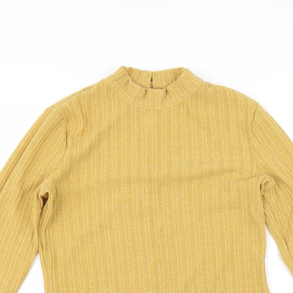 NEXT Womens Yellow   Pullover Jumper Size 12
