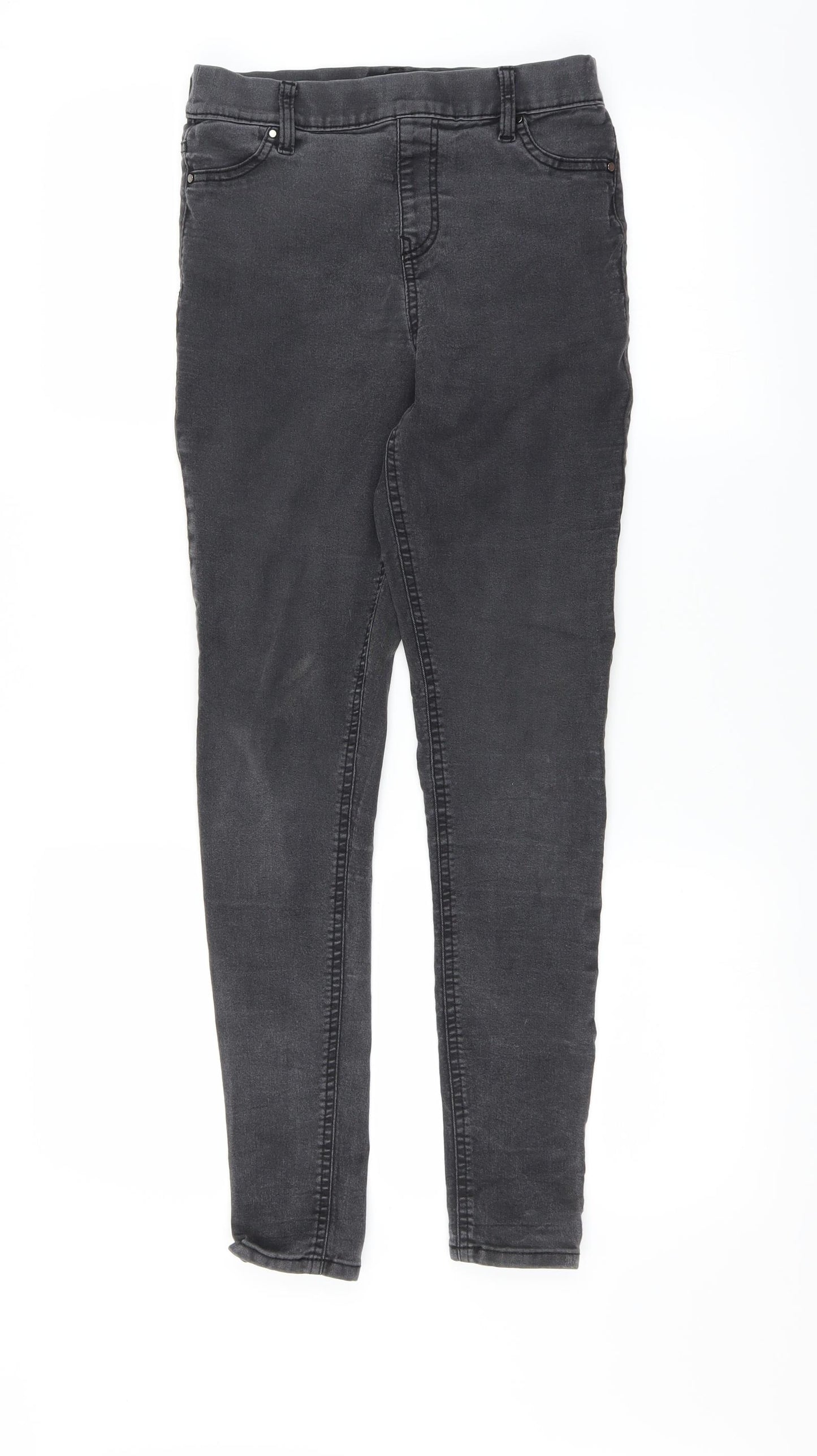 F&F Womens Grey   Jegging Jeans Size 10 L28 in