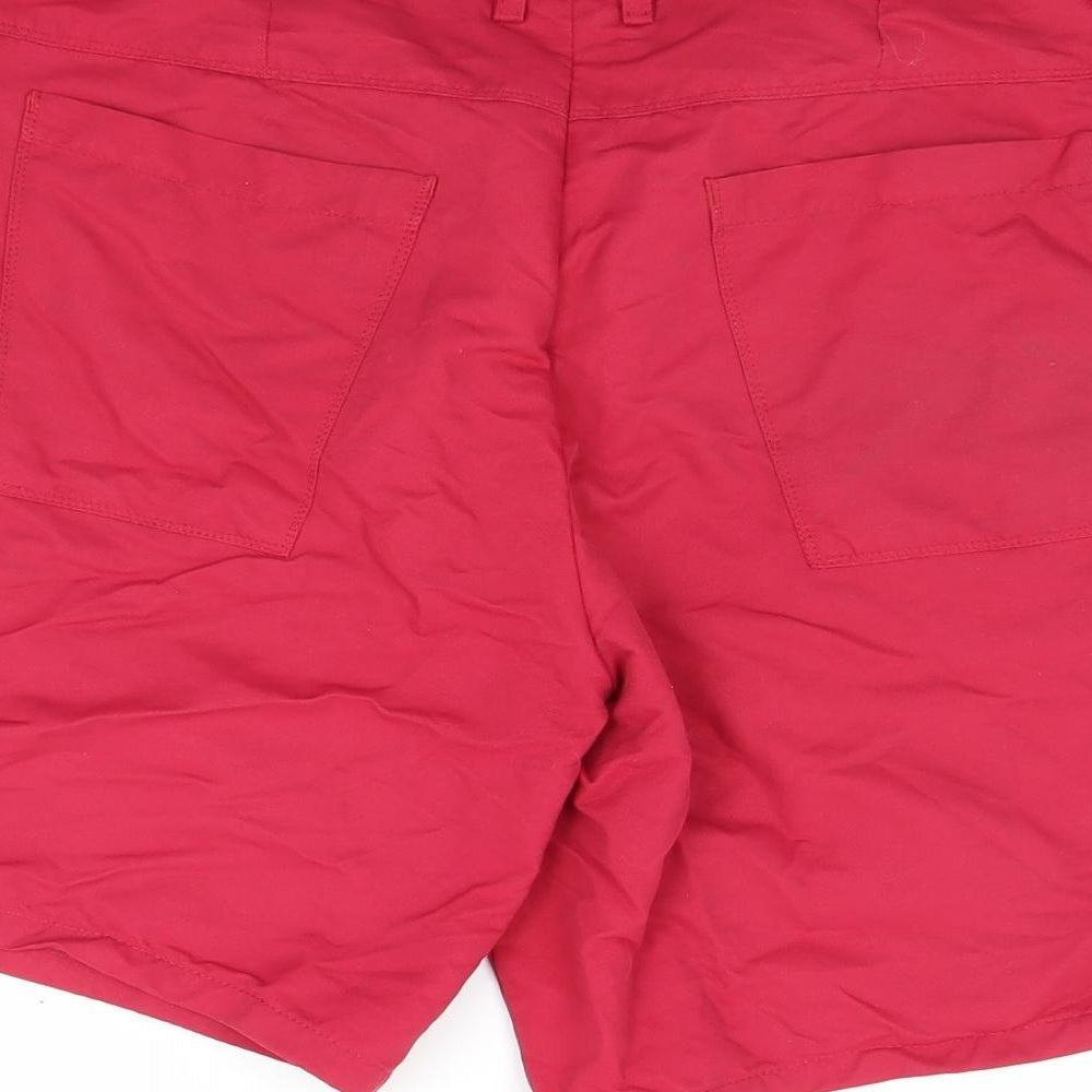Galvin Green Mens Red   Chino Shorts Size 32