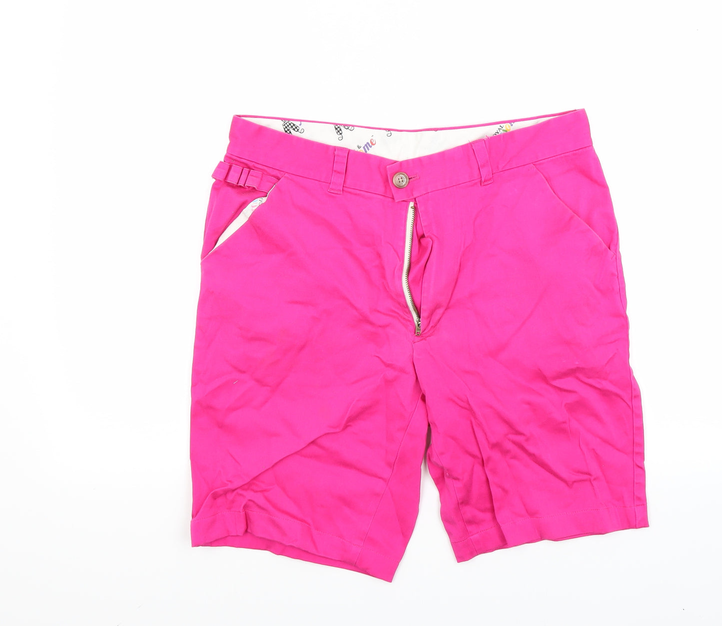 royal awsome Mens Pink   Chino Shorts Size 32