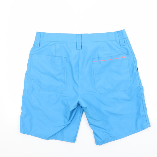 J.Lindeberg Mens Blue   Chino Shorts Size 32