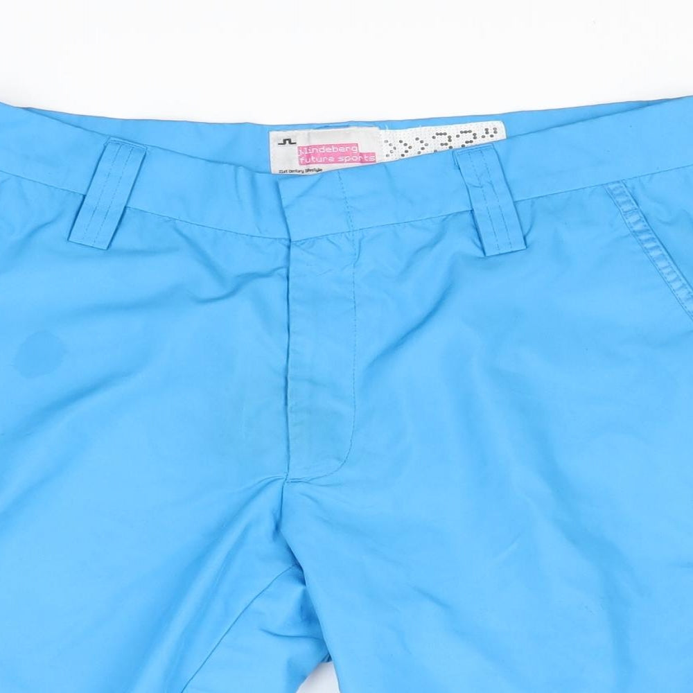 J.Lindeberg Mens Blue   Chino Shorts Size 32