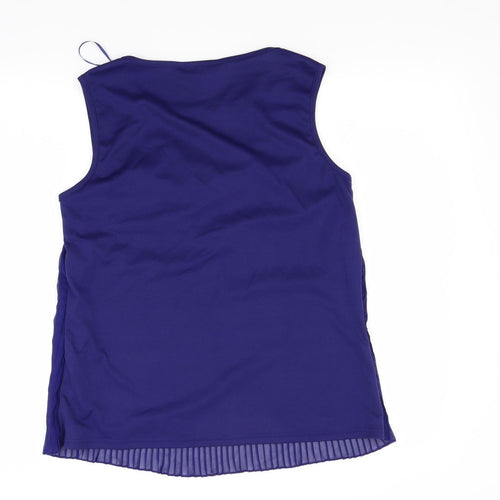 Dunes Womens Blue    Blouse Size 12