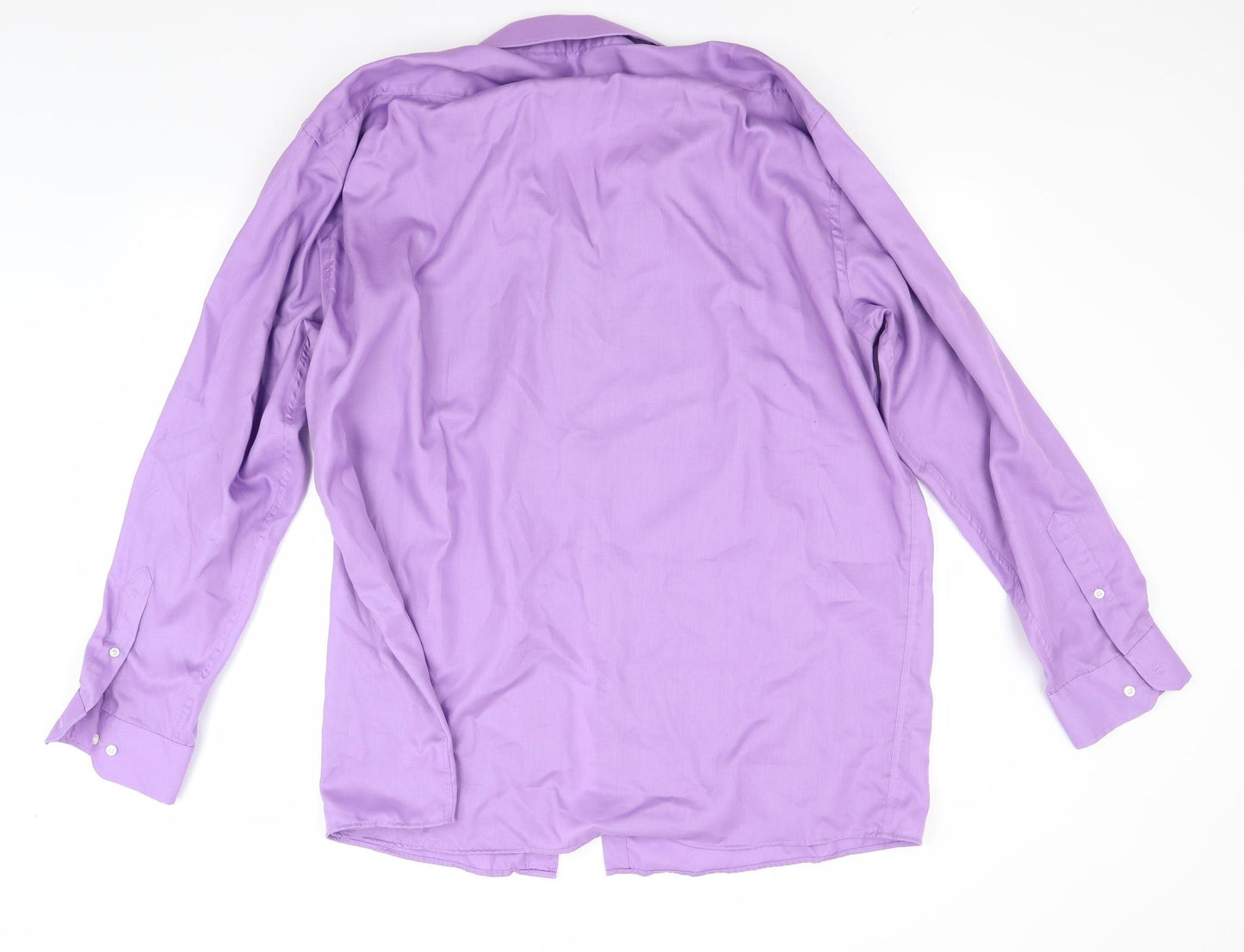 pARADIGM Mens Purple    Dress Shirt Size 18