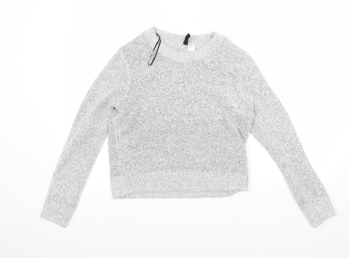 Divided Womens Grey   Pullover Jumper Size S