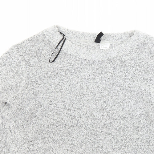 Divided Womens Grey   Pullover Jumper Size S