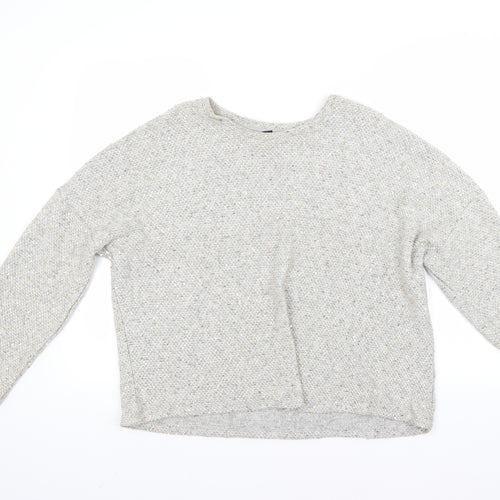 New Look Womens Grey   Pullover Jumper Size M