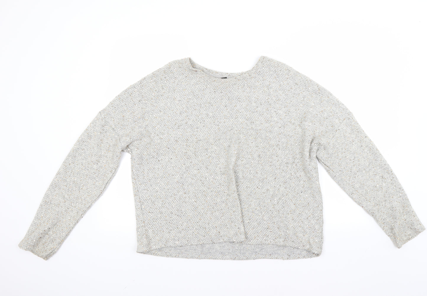 New Look Womens Grey   Pullover Jumper Size M