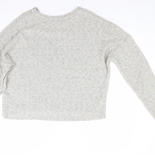 New Look Womens Grey   Pullover Jumper Size M