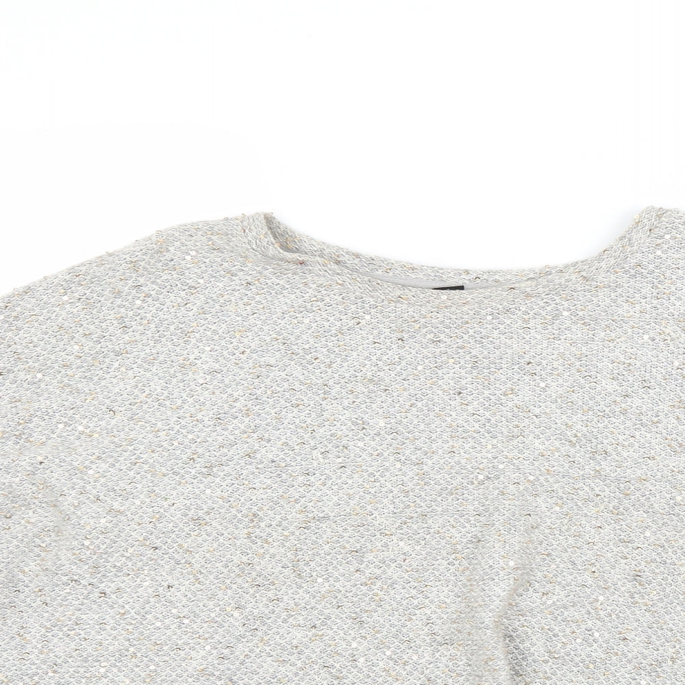 New Look Womens Grey   Pullover Jumper Size M