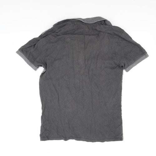 River Island Mens Grey    Polo Size XS