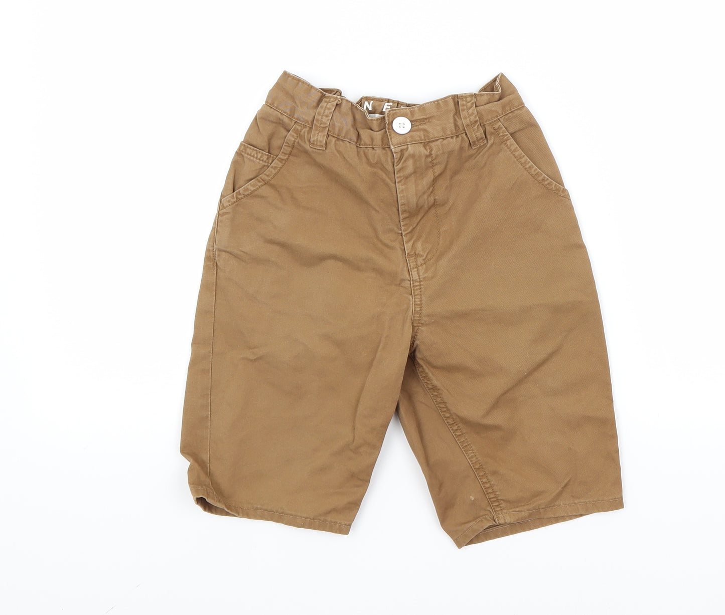 NEXT Boys Brown   Chino Shorts Size 8 Years