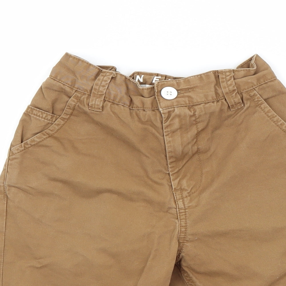 NEXT Boys Brown   Chino Shorts Size 8 Years
