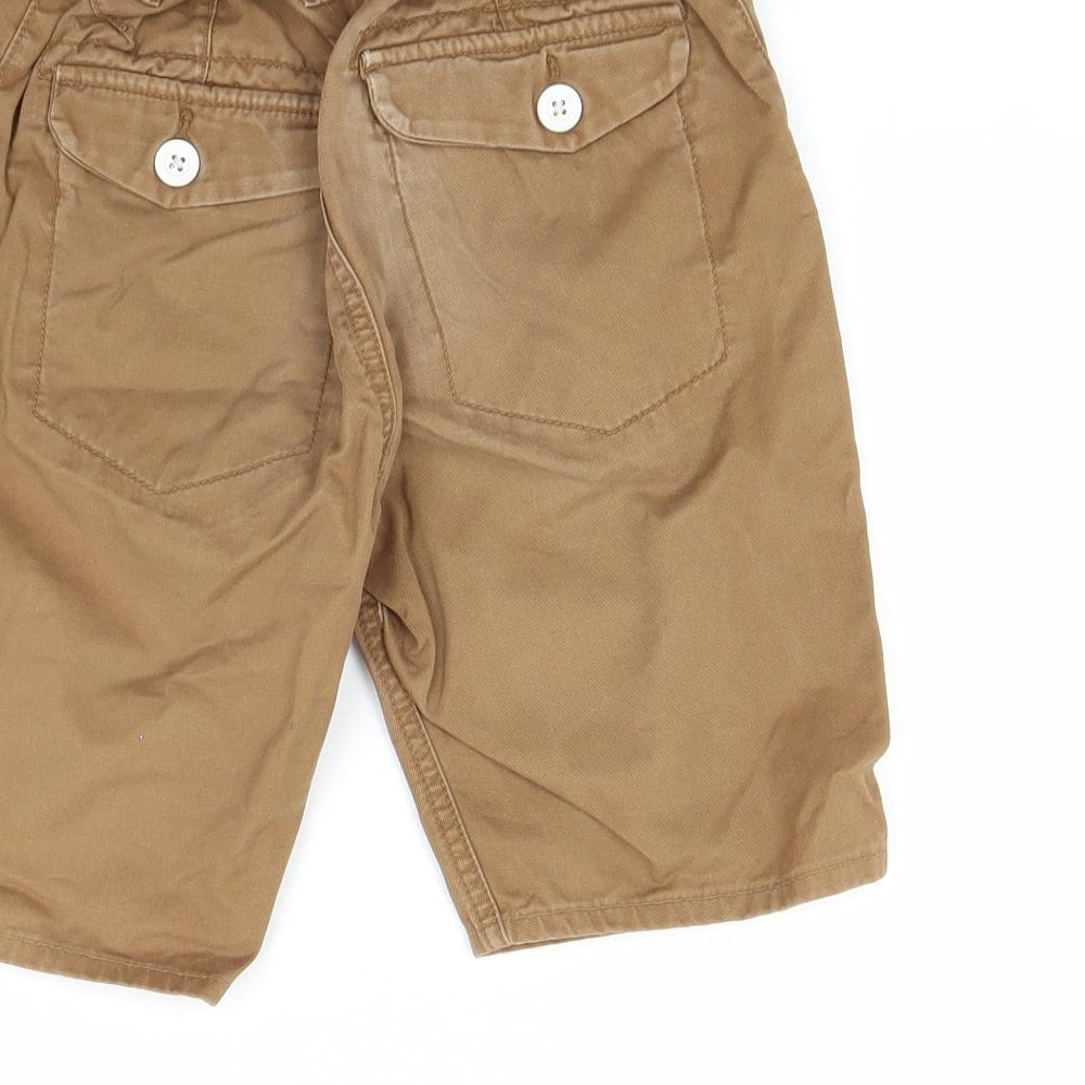 NEXT Boys Brown   Chino Shorts Size 8 Years