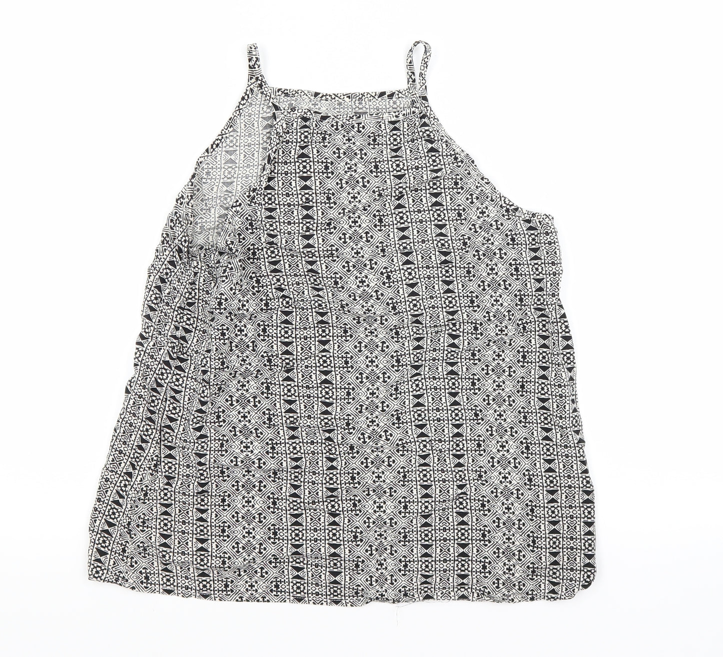 New Look Womens Grey   Basic Tank Size 8