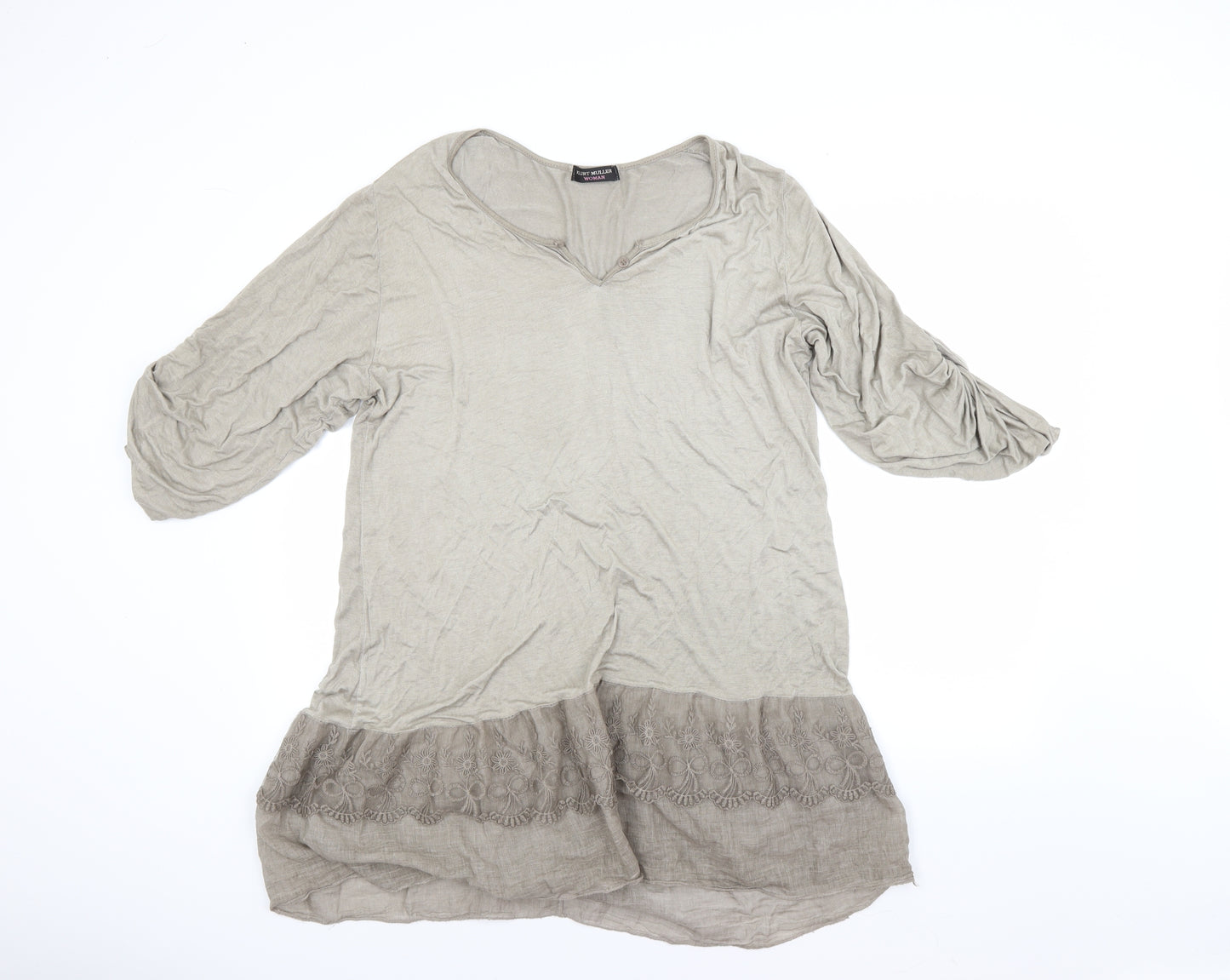 Kurt Muller Womens Brown   A-Line  Size L